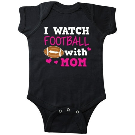 

Inktastic I Watch Football with My Mom Gift Baby Girl Bodysuit
