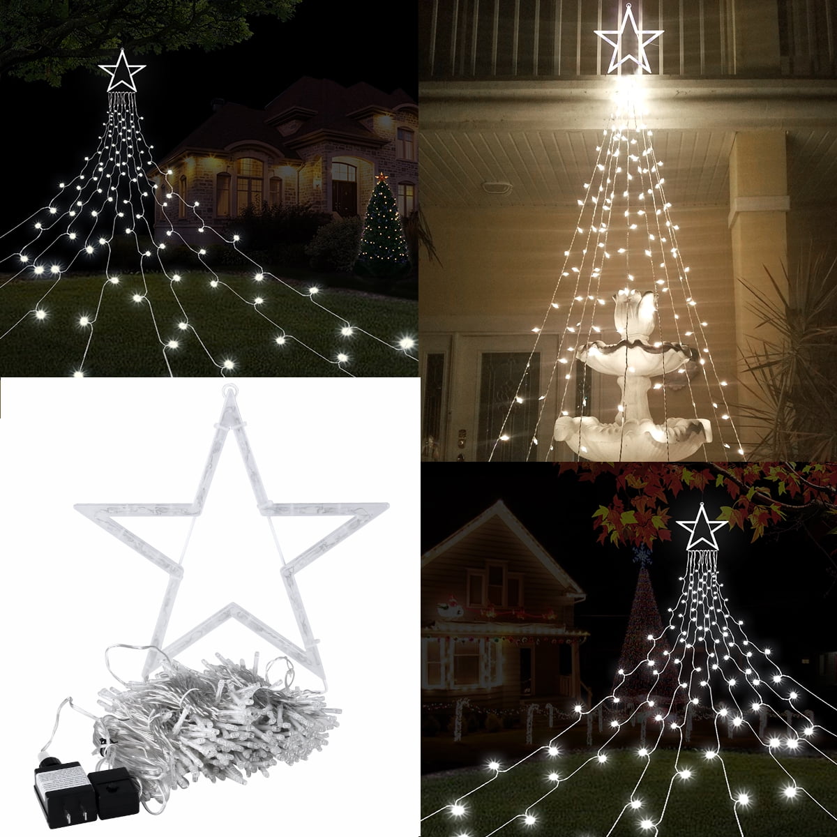 5M 30 LEDS Christmas Wedding Xmas Party Decor Fairy Star String Light Lamp 
