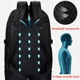 thumbnail image 4 of Mochila de senderismo Cmunyle con depósito de agua, tela Oxford, imprescindible para viajes, mochila ligera para mujer y hombre, bolsa reflectante para motocicleta para viajes, senderismo, ciclismo,, 4 of 6