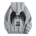 thumbnail image 4 of Mens Hoodies Mens Hoodies Pullover Winter Angel Print Casual Pullover Hoodie Lined Warm Soft Comfortable Streetwear Sweatshirt for Daily Wear, 4 of 4