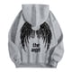 thumbnail image 3 of WILLBEST Sudaderas En Pareja Sudadera con Capucha Informal con Estampado De Ángel De Invierno con Forro Cálido Suave y Cómodo para Uso Diario Mediana​​, 3 of 3