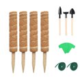 thumbnail image 1 of Polo de escalada de plantas enredaderas de jardinería interior Pegados Reutilizables Reutilizable Hacia arriba Cultivo de soporte Extensión de extensión Invernadero 40 cm 4 piezas seitruly HA059509-02, 1 of 7