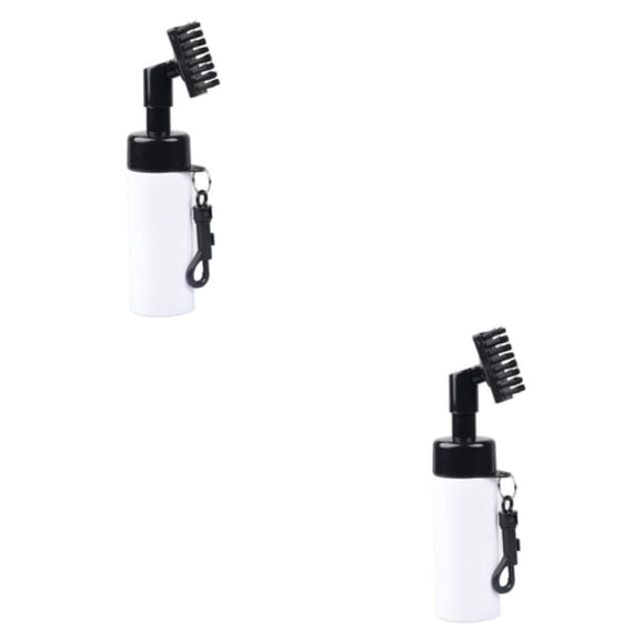 Yuarrent Cepillos de limpieza de ranuras para palos de Golf, juego de práctica autónomo, cepillo para llavero con botella de agua, herramienta Type2 NO2