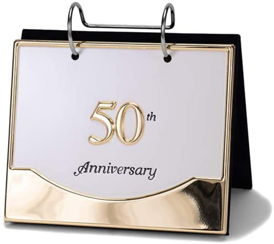 Malden International Designs Wedding 50th Anniversary Flip Album 4 x 6 
