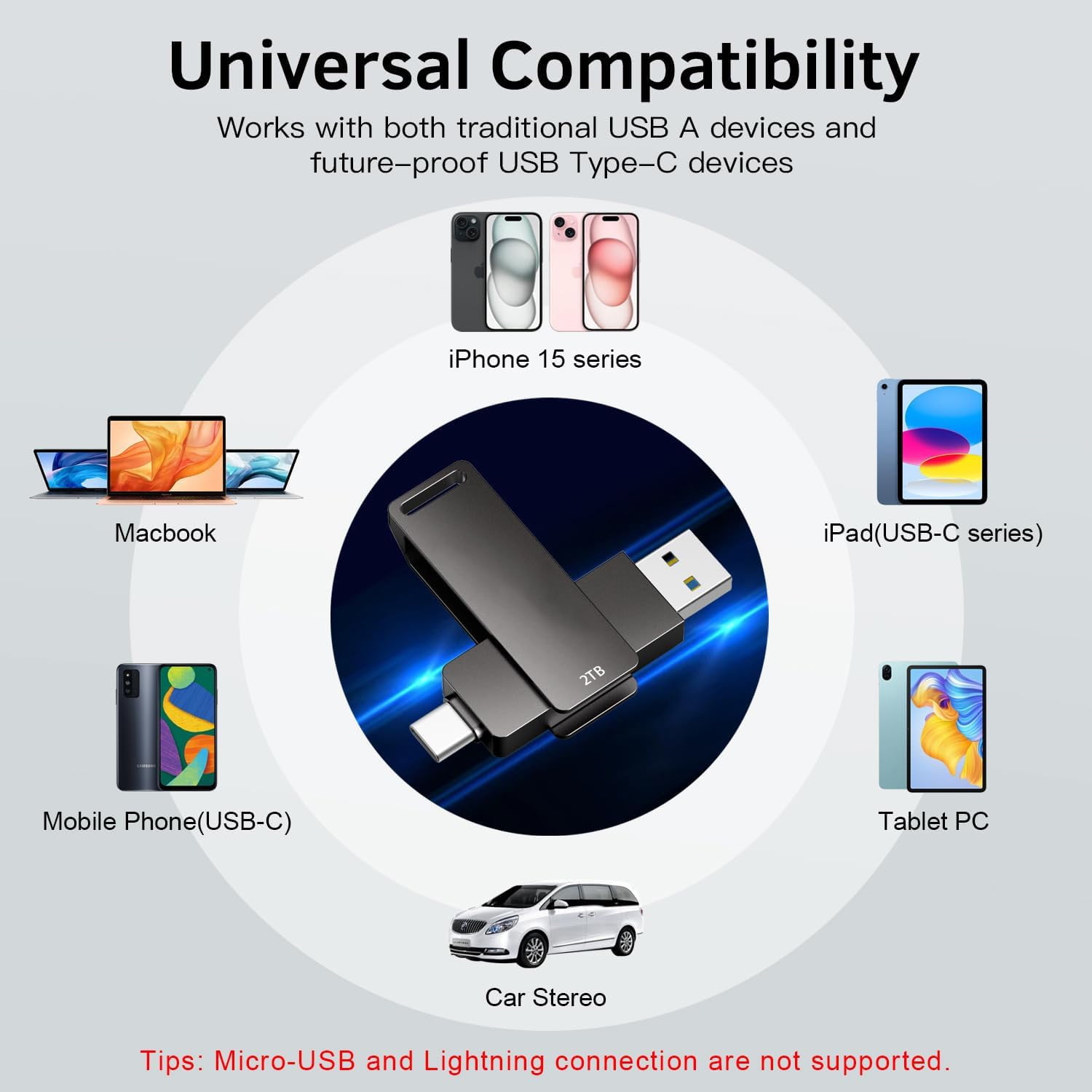Ultra USB Flash Drive High-Speed Thumb Drive Memory Stick USB Drive Data Storage with Keychain Design Pen Drive Jump Drive for Data Backup and Transfer for PC/Laptop