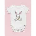 thumbnail image 3 of Cute Bunny With Carrot Bodysuit Infant -Image by Shutterstock,  24 Months, 3 of 4