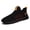 Black Orange, variant on Hiigyl Men's Running Walking Trainers Breathable Sneakers Workout Casual Sports Shoes