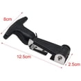 thumbnail image 2 of Elastic Stainless Steel Rubber Hood Catch Flexible T-Handle Hasp Rubber Flexible Draw Latches with Brackets for Tool Box, Automotive, Vehicle Engine, Hood, 2 of 7