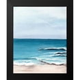 thumbnail image 2 of Chapman, Marcy 12x14 Black Modern Framed Museum Art Print Titled - Oceanside View I, 2 of 5