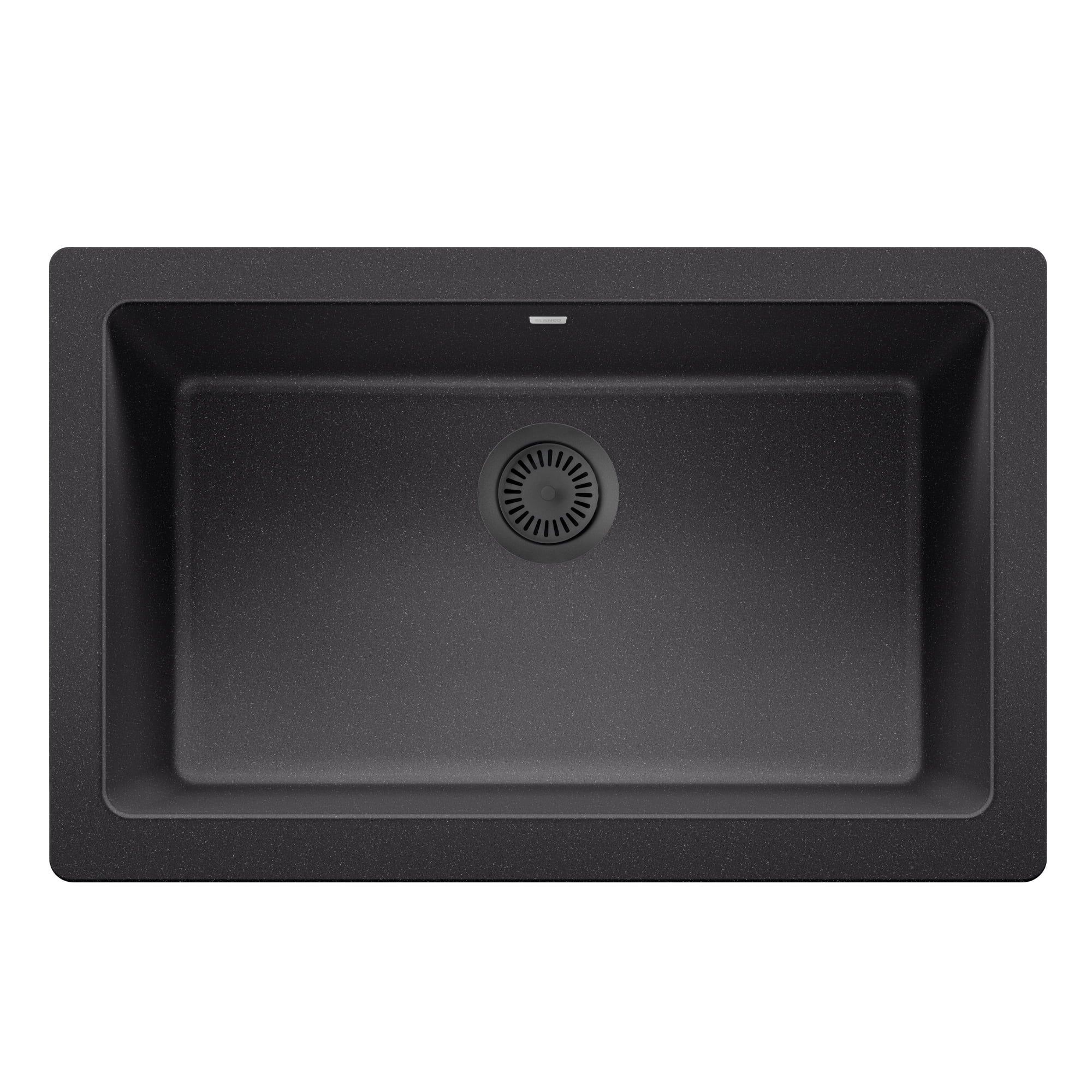 Blanco 240333 2.15 x 4.5 x 4.5 in. Decorative Metal Disposal Flange - Anthracite