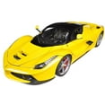 thumbnail image 2 of Ferrari LaFerrari F70 Hybrid Yellow with Black Top "Elite Edition" Series 1/18 Diecast Model Car by Hot Wheels, 2 of 3