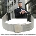 thumbnail image 3 of 20mm Watch Band, Stainless Steel Smart Sports Watch Band Straps Replacement, 3 of 8