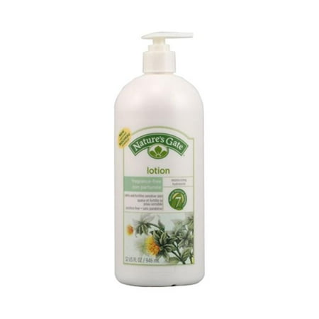 - Natures Gate 0477281 Moisturizing Lotion Fragrance Free, 32 fl oz
