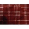 thumbnail image 4 of oneOone Cotton Silk Brick Red Fabric Madras Check Quilting Supplies Print Sewing Fabric By The Yard 42 Inches Wide, 4 of 4