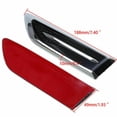 thumbnail image 5 of 2X Universal Car Auto Air Flow Fender Chrome Side Hood Vent Decoration Sticker, 5 of 11