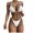 White, variant on Abcnature Women's Bikini Swimsuits Sets, Thong Bikini Sets B&age Solid Sexy Bikini Push-Up Padded Beachwear Set Swimwear Bikini Sets for Women Black L