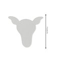thumbnail image 3 of Kctiaxy Ruler Ruler Deer Head Patchwork Ruler Sewing Ruler Christmas Fabric Decoration Ruler Measuring Ruler New Patchwork Ruler Kitchen Appliances, 3 of 6