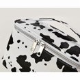 thumbnail image 5 of Waterproof PU Leather Cosmetic Bag, Portable Makeup Bag, Travel Cosmetic Case, Cow Pattern Storage Bag, 5 of 5