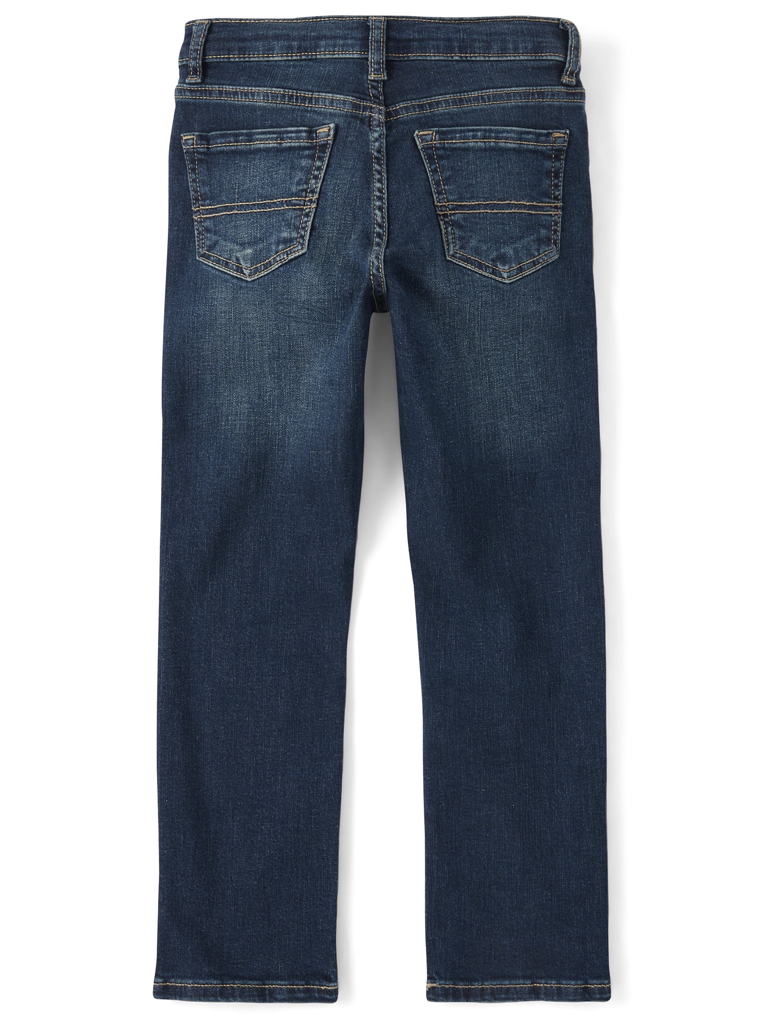 The Children's Place Boys Stretch Straight Fit Jeans, 3-Pack, Sizes 4-18