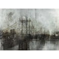 thumbnail image 2 of Roko, Ken  18x14 Black Ornate Wood Framed with Double Matting Museum Art Print Titled - Industrial Mood, 2 of 4