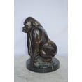 thumbnail image 4 of Nifao King Kong Bronze Statue – Home Decor Sculpture, 10"L x 10"W x 15"H, 4 of 9