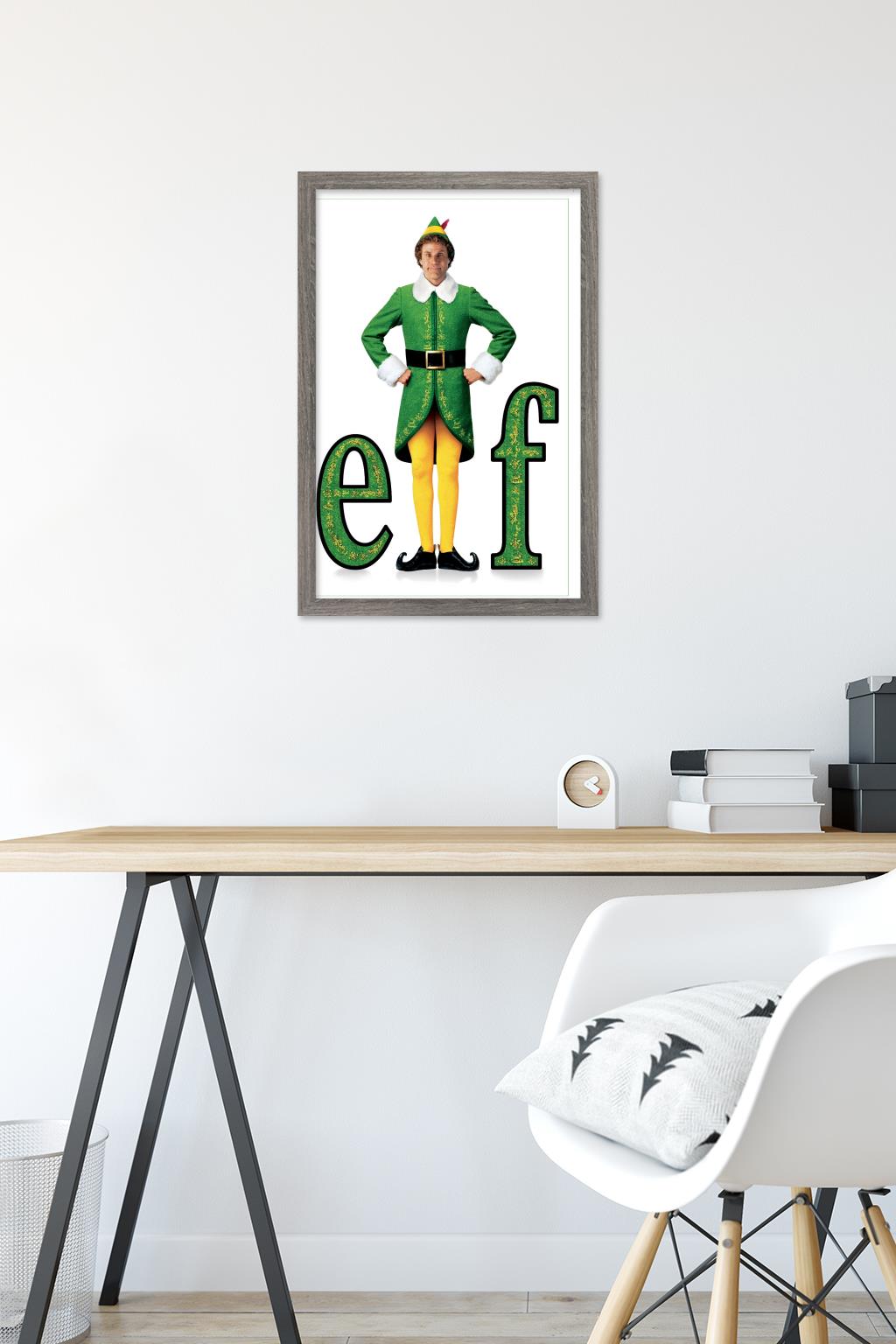 Elf - One Sheet Wall Poster, 14.725" x 22.375" Framed