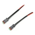 thumbnail image 2 of Work Lamp Connector, Plug And Play High Temperature Resistant DT 2Pin Work Light Wiring Harness Universal Durable 2pcs  For Car Modification, 2 of 8