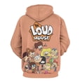 thumbnail image 3 of The Loud House Sweatshirts Casual Pullover Hoodie Jacket Unisex Hooded Activewear 3D Printed Long Sleeve Sweater with Pocket XL, 3 of 8