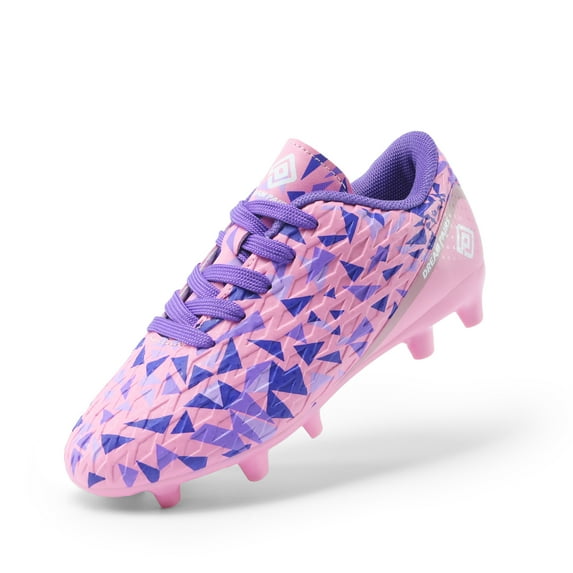 DREAM PAIRS Boys Girls Soccer Cleats Kids Football Shoes
