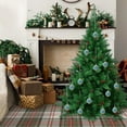 thumbnail image 4 of Christmas Decorations Hangs Christmas JoyMoreHome Christmas Flocked Ornaments For Xmas Tree Christmas Tree Decorations Hanging For Christmas Tree Holiday Christmas Ball, 4 of 4