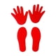 thumbnail image 2 of 4x Fabricantes de alfombras táctiles Hugo juguetes sensoriales rojo, 2 of 10