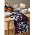 thumbnail image 4 of Spring Floral Table Runner Plants Flower Table Runners Seasonal Kitchen Dinning r for Holiday Dining Party Indoor Outdoor, 4 of 5