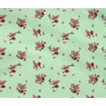 thumbnail image 4 of oneOone Cotton Flex Fabric Leaves & Flower Floral Print Fabric BTY 40 Inch Wide, 4 of 4