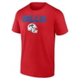 thumbnail image 2 of Men's Josh Allen Red Buffalo Bills Team Wordmark Player Name & Number T-Shirt, 2 of 3