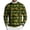 Mint Green, variant on Men's St. Patrick's Day Shirt Crewneck Long Sleeve Shamrock Graphic Pullover Tops