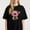 Black-3, variant on Retro style In My Teacher Era Graphic for Adults Funny Casual Tee Print T Shirt