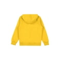 thumbnail image 6 of XUNZOO Children Boys Girls Solid Fleece Hoodies Hooded Sweatshirt Jumper Hoody Outerwear Pullover Yellow 110, 6 of 8