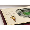 thumbnail image 4 of Arizona State Sun Devils 17'' x 13'' 5-Layer StadiumViews 3D Wall Art, 4 of 5