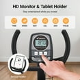 thumbnail image 2 of MERACH Vélo d'Exercice, Vélo Couché pour la Maison Aînés Adultes avec Bluetooth Intelligent et Application Exclusive, LCD, Poignée de Fréquence Cardiaque, 2 of 13