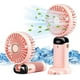 thumbnail image 1 of Rechargeable Fans with 5 Speeds,Battery Operated Mini Fan Foldable Desk Desktop Fans with LED Display for Home Office Bedroom Outdoor Travel, 1 of 5