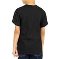 thumbnail image 3 of Ola Mari Unisex Kids Crew Neck T Shirt, Small, Black, 3 of 4