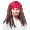 thumbnail image 2 of Buccaneer Wig with Bandana (Black), 2 of 2