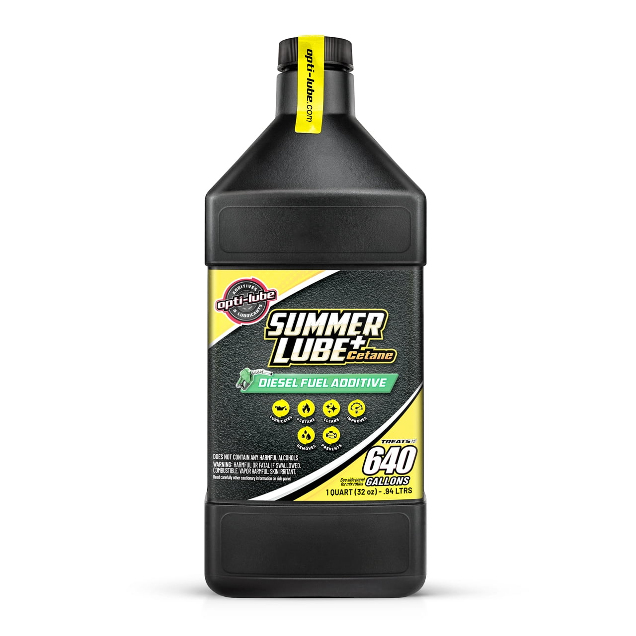 Opti-Lube Summer Lube +Cetane Diesel Fuel Additive: Quart (32oz)