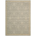 thumbnail image 2 of Nourison  Riviera RI02 Area Rug Blue 5'3" x 7'5" Latex Free Synthetic, Viscose, Wool Border 5' x 8' Accent, Indoor Living Room, Bedroom, Dining Room, 2 of 5
