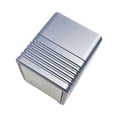 thumbnail image 2 of Soporte para tiza Zulema para taco de billar bolsillo para accesorios estuche compacto gris claro, 2 of 8