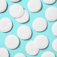 thumbnail image 2 of Basic Cotton Rounds Nail Polish and Makeup Remover Pads - 30ct, 2 of 3