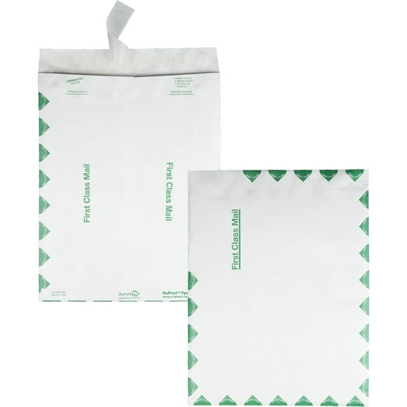 Quality Park Survivor Tyvek First Class Envelopes