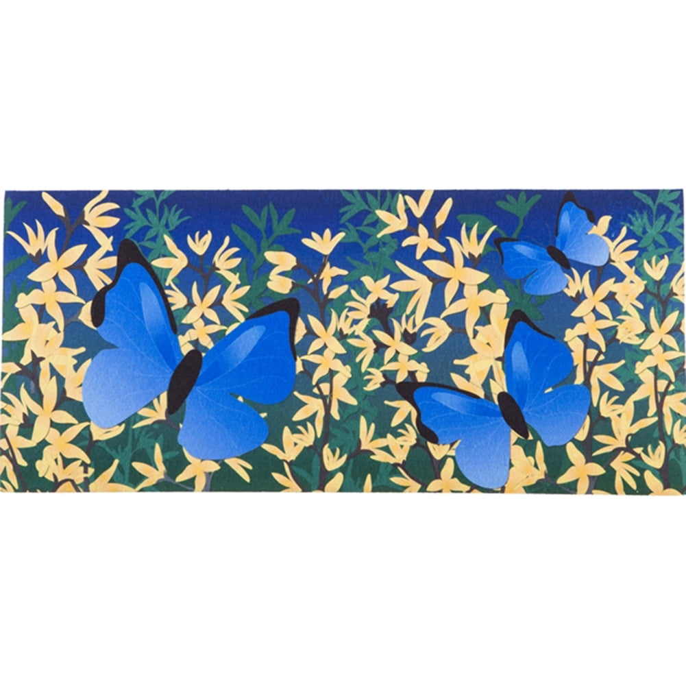 Evergreen Sassafras Switch Mat Forsynthia