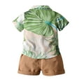 thumbnail image 4 of MEZZALL Toddler Boys Outfits Sets Stylish Short Sleeve Bowtie Shirt And Shorts Outfits Sets Kids Casual Beach School Events And Parties Ideal For Ages 6 Months To 6 Years Cozy Baby Wear, 4 of 8
