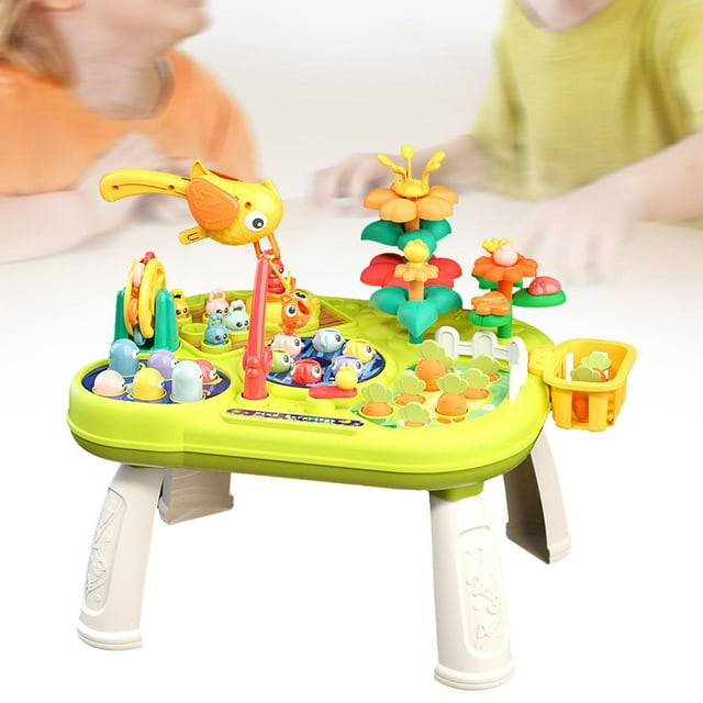 Mesa de actividades para bebés, juguetes sensoriales, juego de pesca preescolar, regalos de San Valentín para niños de 3, 4, 5 y 6 años, regalo para